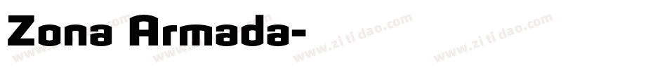 Zona Armada字体转换